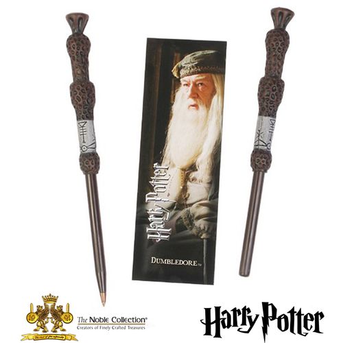 NOBLE COLLECTION - HARRY POTTER - WANDS - DUMBLEDORE WAND PEN AND BOOKMARK slika 3