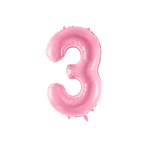 FB1P-3 Folijski balon 3 Pink 86cm