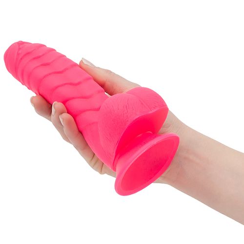 Dildo Addiction - Tom, 18 cm, svijetlo crveni slika 6