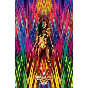 Pyramid Wonder Woman 1984 (Neon Static) Maxi Poster