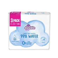 Violeta Water Care Baby vlažne maramice 99% voda 3*56