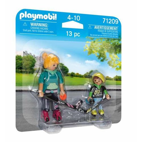 Playset Playmobil 71209 - Hokejaš Duo sa 13 Dijelova slika 1