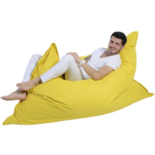 Atelier Del Sofa Giant Cushion 140x180 - Yellow Yellow Garden Bean Bag slika 3