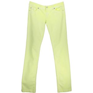 RE-START YELLOW WOMEN'S TROUSERS