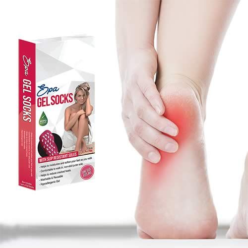 Spa Gel Socks - Čarape za njegu kože stopala slika 1