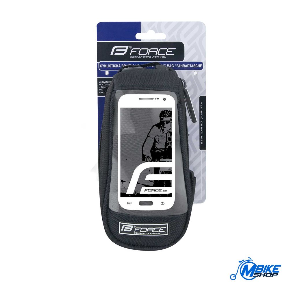 Force Torbica za bicikl za mobilni telefon Black slika 4