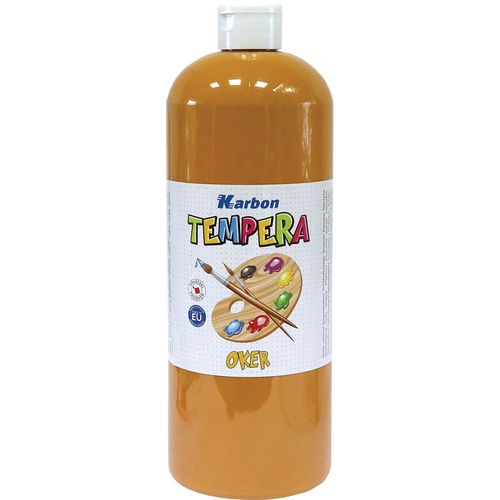 Tempera 1000ml boca KARBON oker slika 1