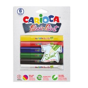 Carioca boja za tekstil 10,5ml 6 kom