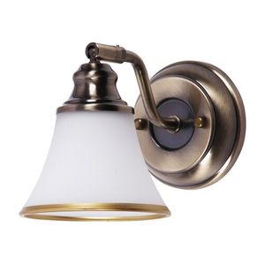 Rabalux Grando zidna lampa E14 1x40W bronza/bela Kupatilska rasveta