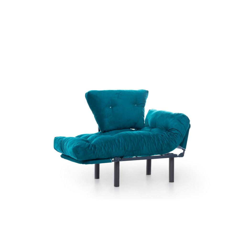 Nitta Single - Petrol Green Wing Chair slika 5
