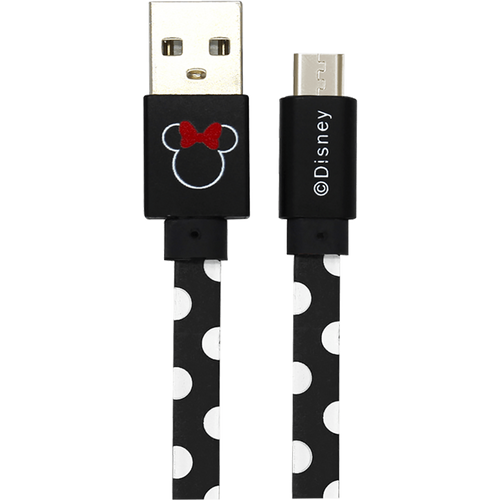 Disney USB kabl za smartphone, micro USB, MInnie Mouse - USB Cable Minnie DOTS Micro slika 1