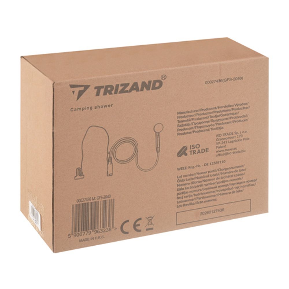 Trizand  putni tuš 8,2x6,8x2,18 cm slika 3