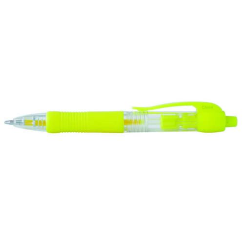 Kemijska olovka Uchida RB10m-f5 1.0 mm mini fluo žuta slika 1