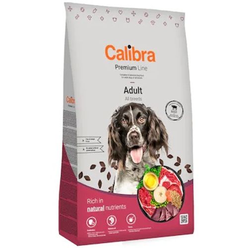 Calibra Dog Premium Line Adult Govedina, hrana za pse 12kg slika 1