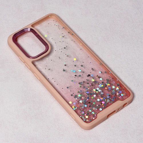 Torbica Dazzling Glitter za Samsung A325F Galaxy A32 4G roze slika 1