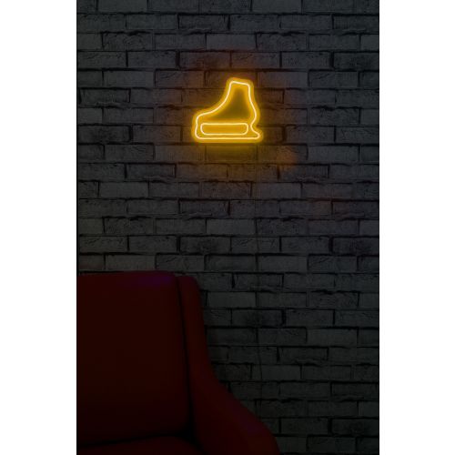 Wallity Ukrasna plastična LED rasvjeta, Ice-Skate - Yellow slika 2