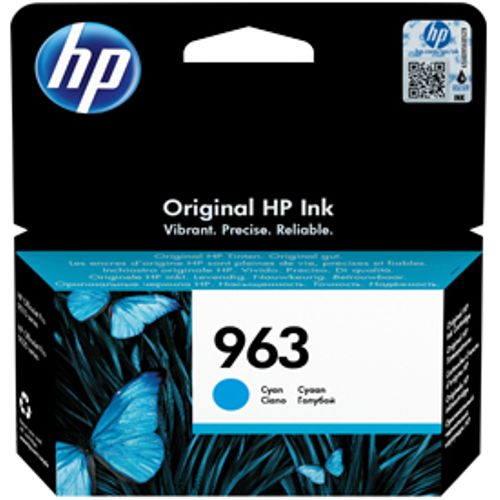 HP 963 Cyan Original Ink Cartridge 3JA23AE#BGX slika 1