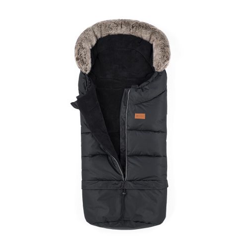 PETITE&amp;MARS Footmuff Arctic 4 u 1 zimska vreća za kolica, Forever Black slika 3