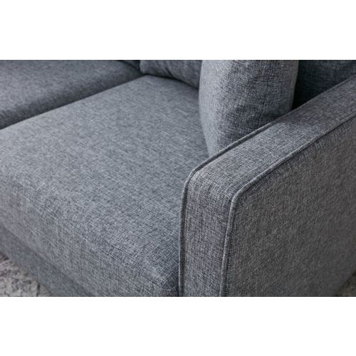 Atelier Del Sofa Kutna garnitura, Sivo, Eva Left - Grey slika 3