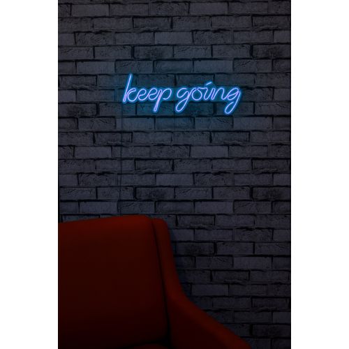 Wallity Ukrasna plastična LED rasvjeta, Keep Going - Blue slika 3