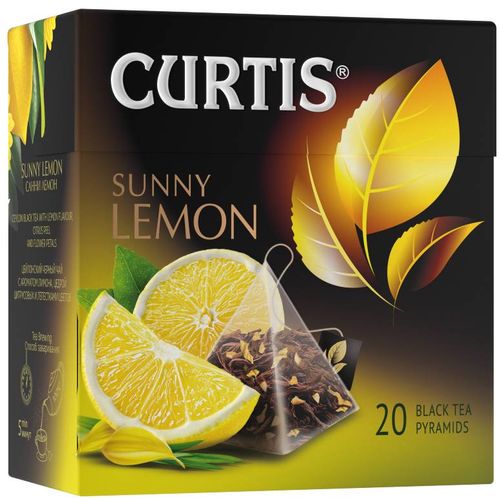 Curtis Sunny Lemon - Crni čaj sa limunom, pomorandžom i laticama cveća, 20x1.7g 1514700 slika 4