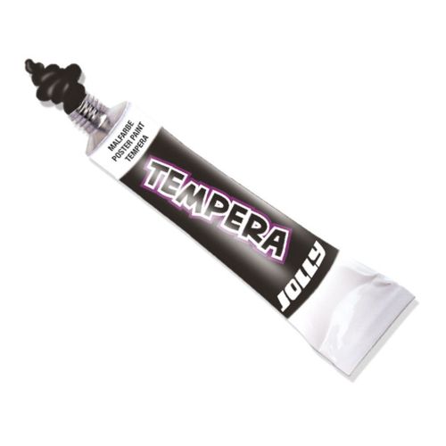 JOLLY Boja tempera, crna, 7,5 ml slika 1