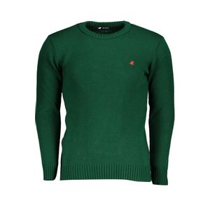 US GRAND POLO GREEN MEN'S SWEATER