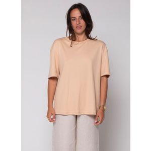 Ivory majica - Boyfriend tee ivory