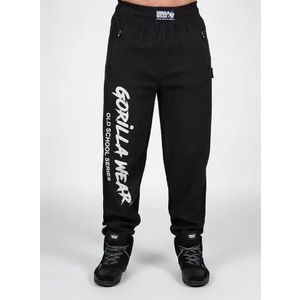 Gorilla Wear AUGUSTINE Old School Donji dio trenerke, Crni