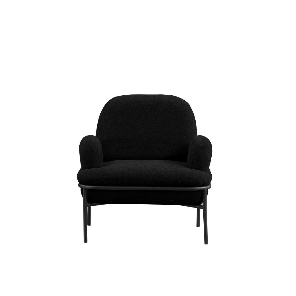 Wing Chair Aster - Crna boja slika 3