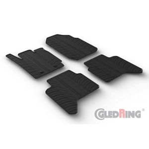 Gledring gumeni tepisi za Ford Ranger Double Cabin 05.2013-> (automatic)