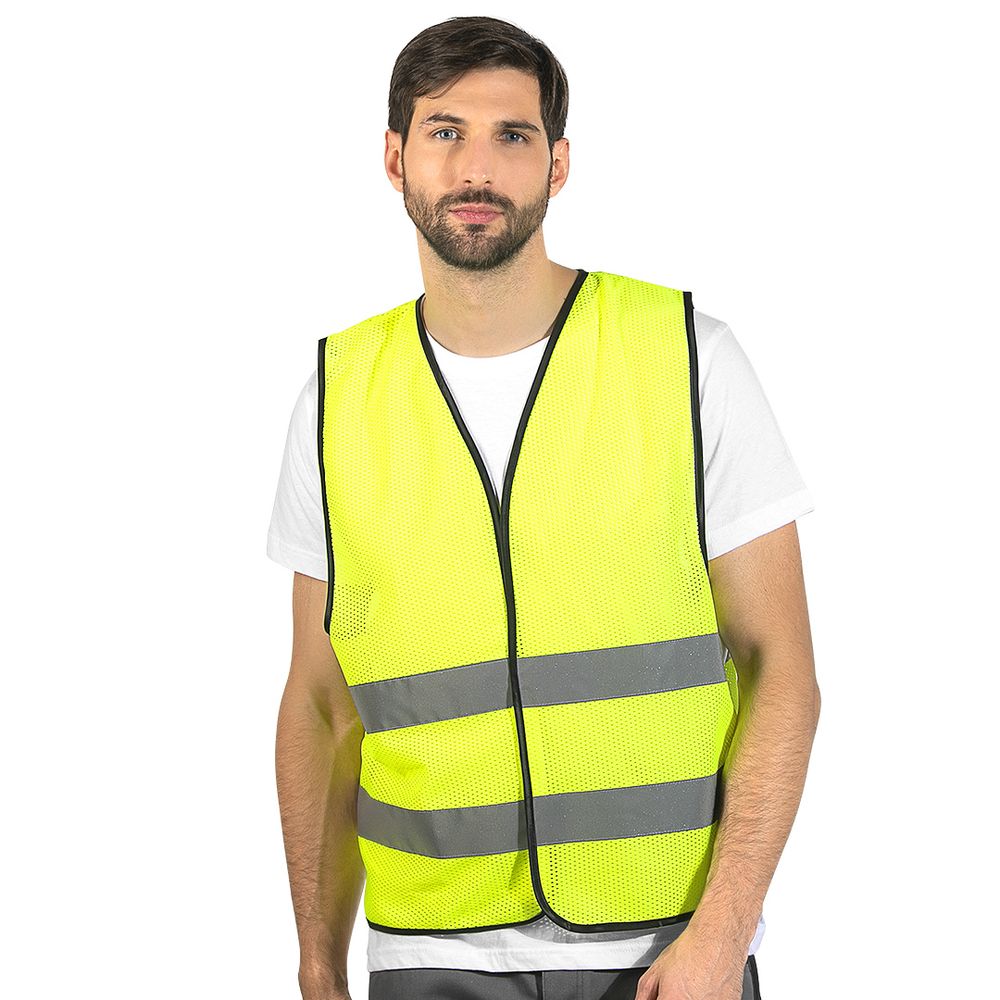 GLOW MESH,sigurnosni prsluk slika 1