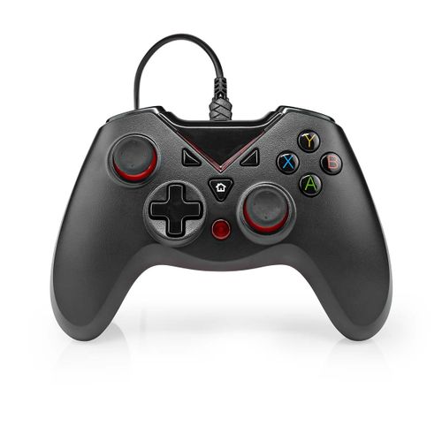 Gamepad NEDIS GGPD110BK, žični, USB, za PC, crni slika 1