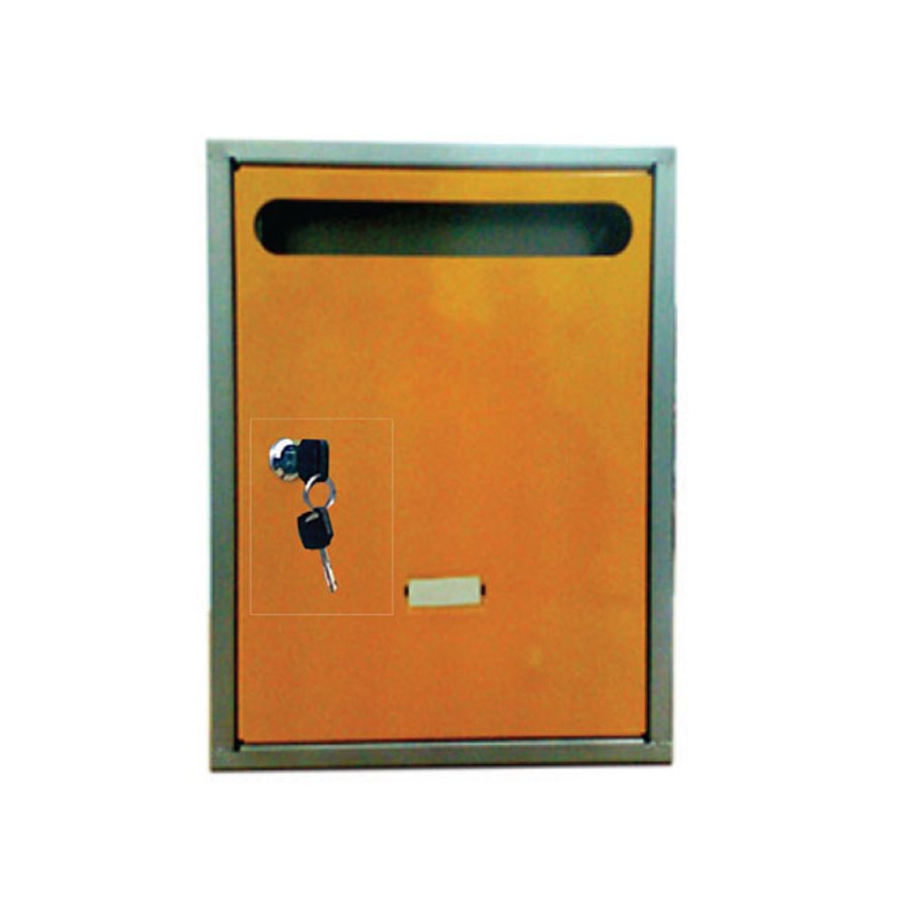 Poštanski sandučić TIP 7 - kvadratni 350x80x290 mm slika 1