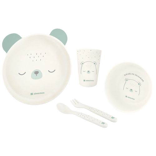 Kikka Boo set za jelo Bear with me Mint slika 1