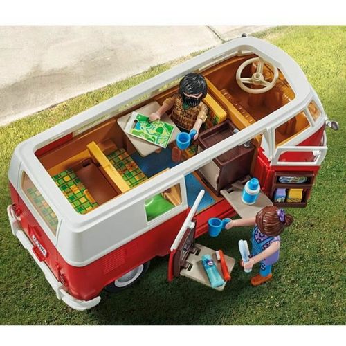 Set za Igru Vozila Playmobil 70176 Volkswagen T1 Bus Crvena slika 5