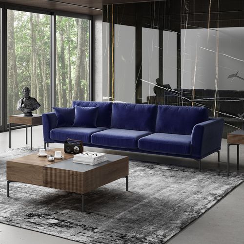 Jade Blue 4-Seat Sofa slika 1