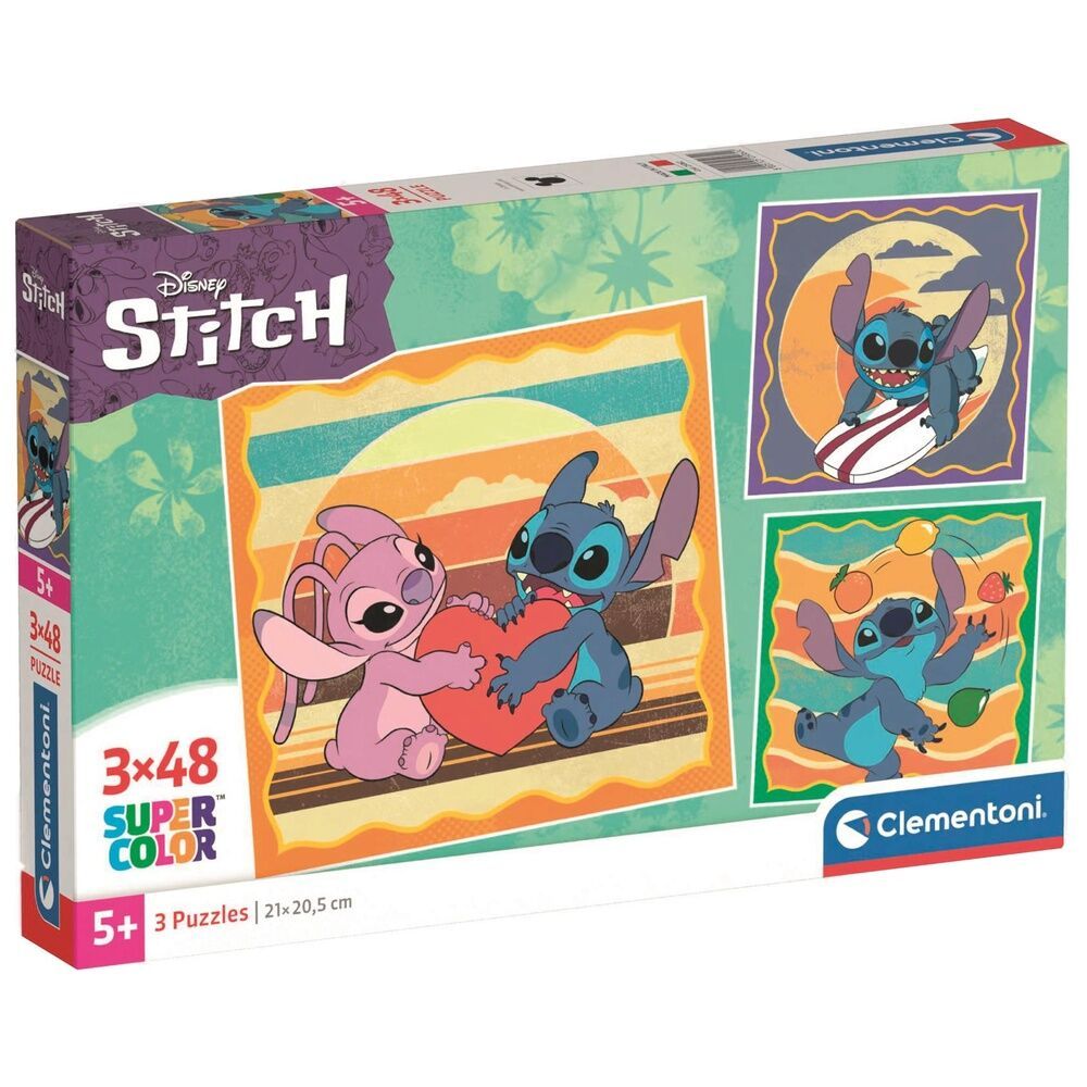 Disney Stitch Puzzle 3x48 komada slika 3