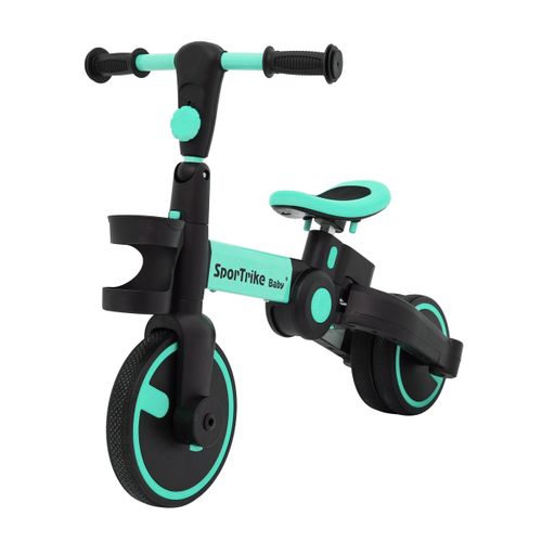 Tricikl Happy Bike 3in1 - plavi slika 4