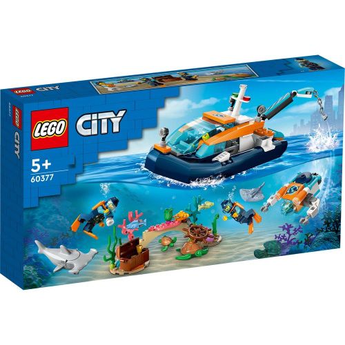 Lego City Exploration Explorer Diving Boat slika 4