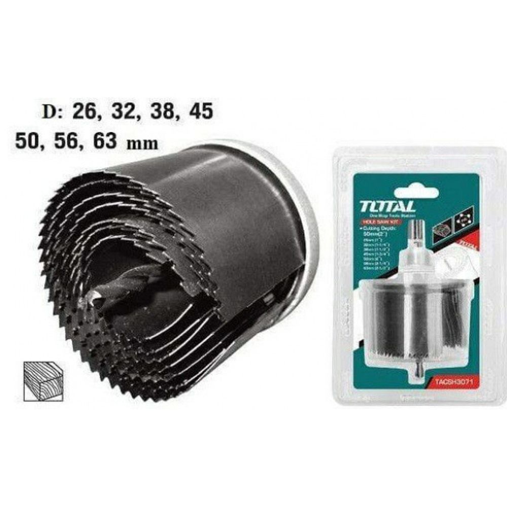 TOTAL 7-dijelni set krunskih pila (TACSH3071) slika 1