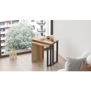 Nesting Table On7-S - Walnut  (2 Pieces)