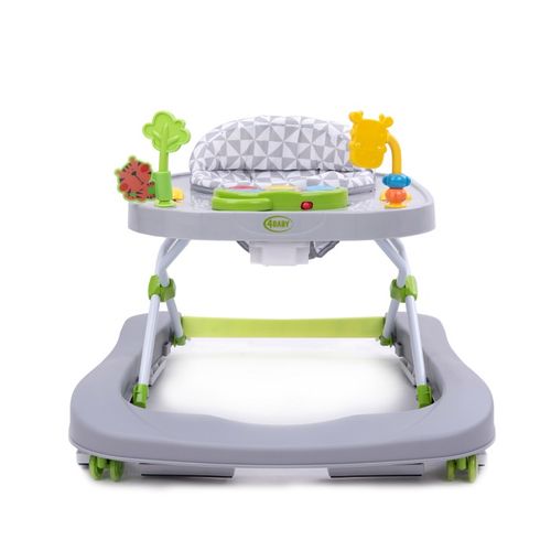 4BABY hodalica Walk’n Push Grey slika 1