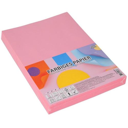 TipTop Office Papir u boji A4 250/1, pastel roza slika 2