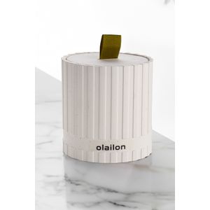 Candle Sutun - colours: White, Green