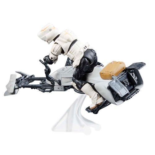 Star Wars Mandalorian Speeder Bike Scout Trooper i Grogu figura 9cm slika 3