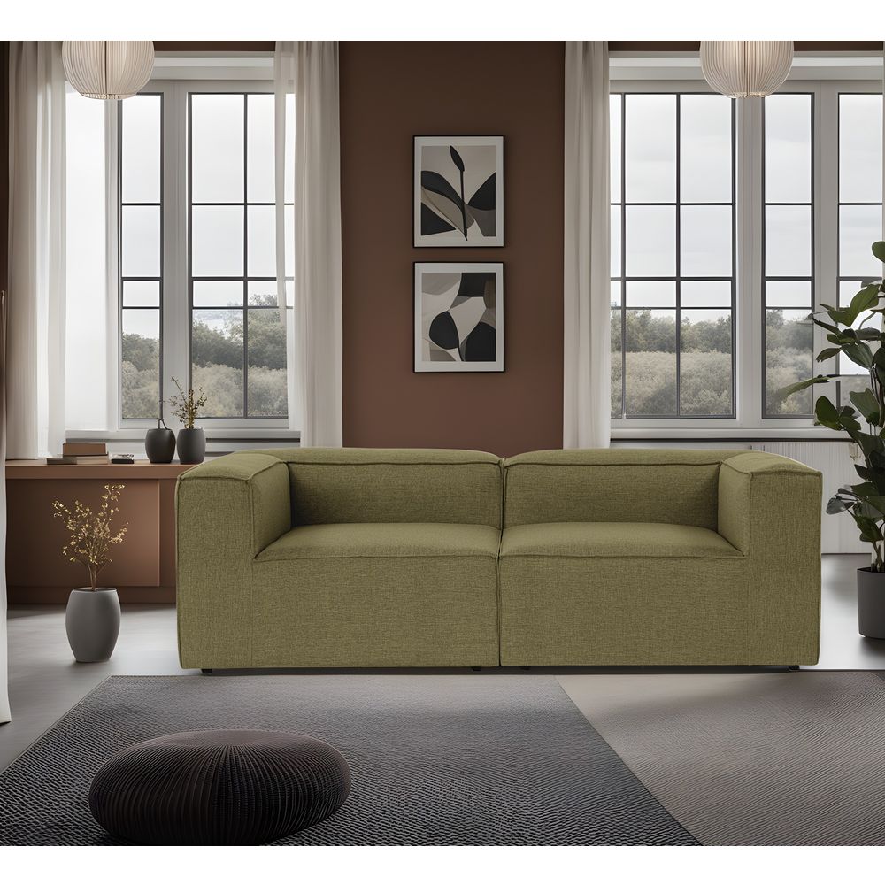 Fora 2 Seater - Zelena Dvosjedna Sofa slika 3