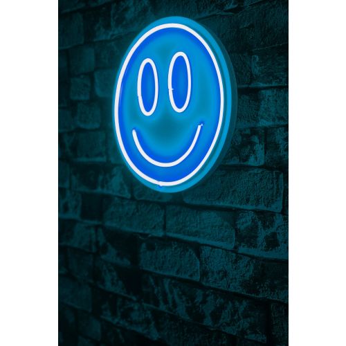 Wallity Ukrasna plastična LED rasvjeta, Smiley - Blue slika 9