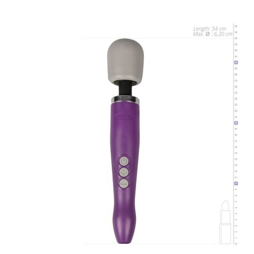 Masažni vibrator Doxy Massager XXL, ljubičasti slika 5