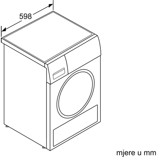 Bosch sušilica rublja WTW876LBY slika 10